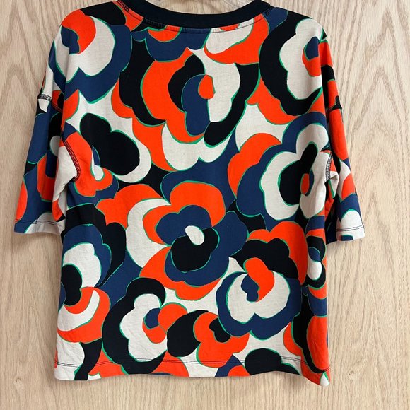 Dries Van Noten Top, Short Sleeve, Floral Size Small - Picture 3 of 3